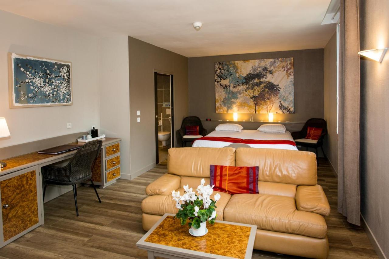 Hotel Les Ursulines Autun Bagian luar foto